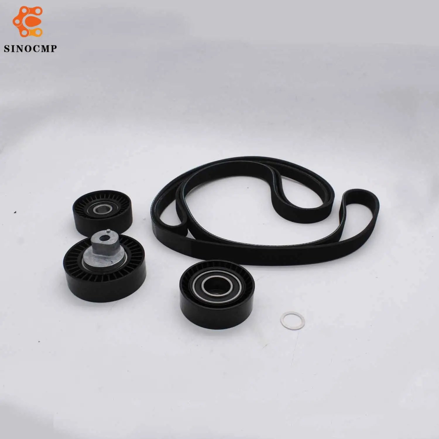 

1Set Wedge Rib Strap Clamping /Diverting Rollers For BMW 3 Series E46 E36 5 Series E39 E38 X5 E53 Z3 E36 Engine Timing Parts