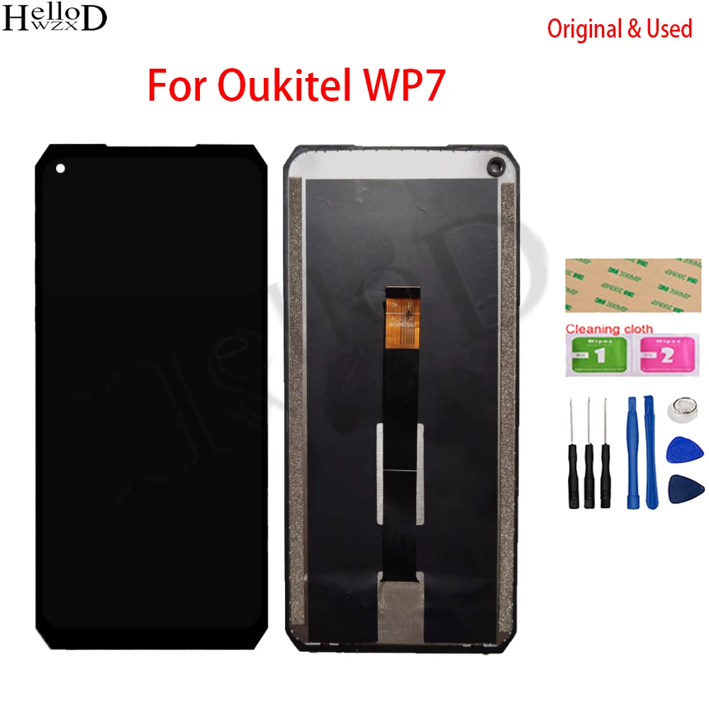 Pantalla LCD Original Oukitel WP5 Pro, montaje de digitalizador con pantalla táctil para OUKITEL WP7 WP8 WP9 WP10 WP13 WP15 WP12 LCD + herramientas