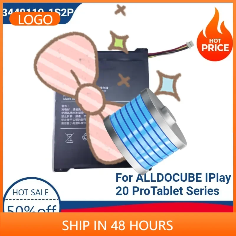 

High-quality 3449119-1S2P 3.8V 6000mAh Laptop Battery for ALLDOCUBE IPlay 20 Pro Tablet Series