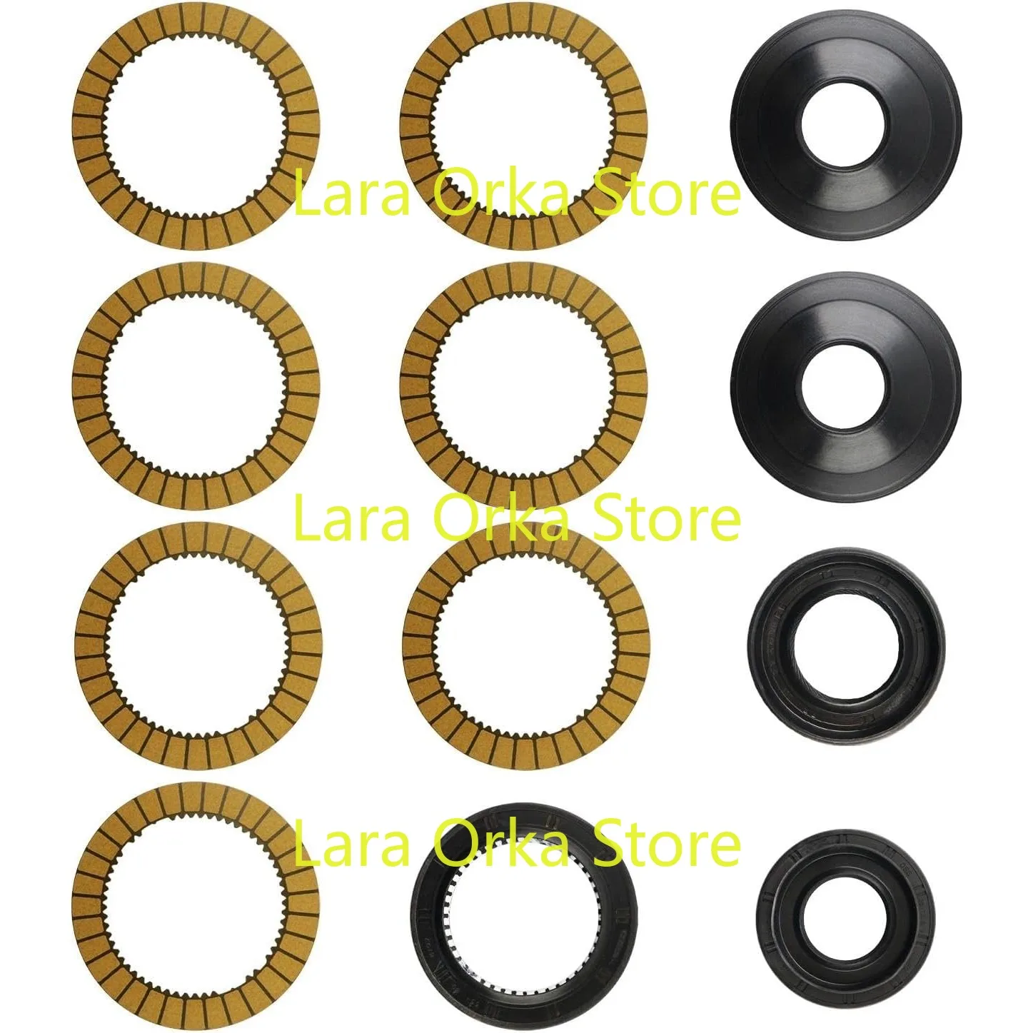 Transfer Case Frictions Steel Plates and Sealing Kits Compatible with Porsche Cayenne 2011-2018 Replace 95834101006 95834101303