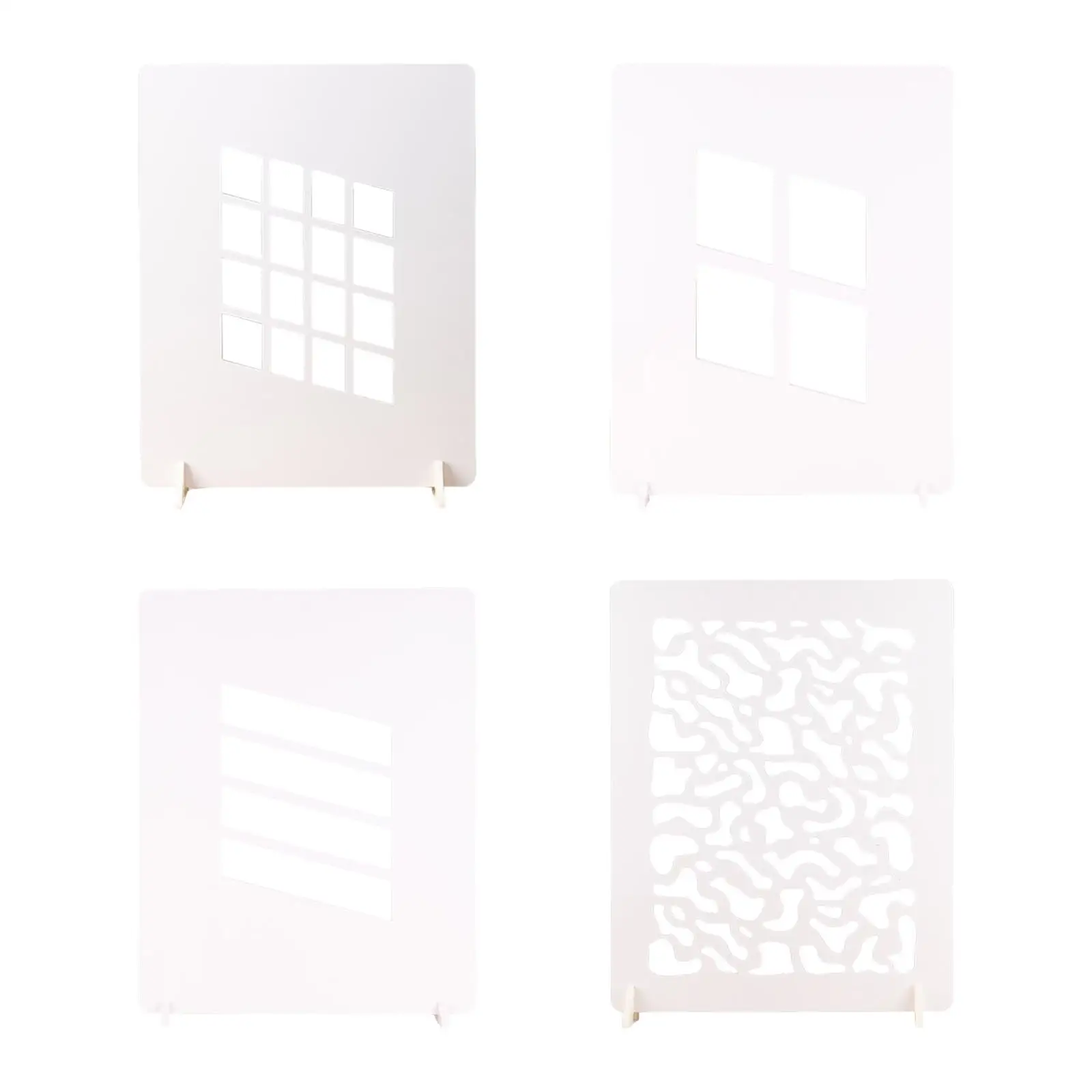 Window Light Board Accessories with Support Legs Food Craft PVC Reusable Multifunctional Jewelry Cosmetic Light and Shadow Board