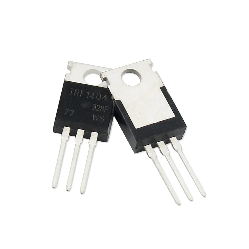 5pcs IRF1404 Transistor 1404 IRF1404PBF TO220 MOSFET MOSFT FETs 40V 202A TO-220 Field Effect Transistors Set IC