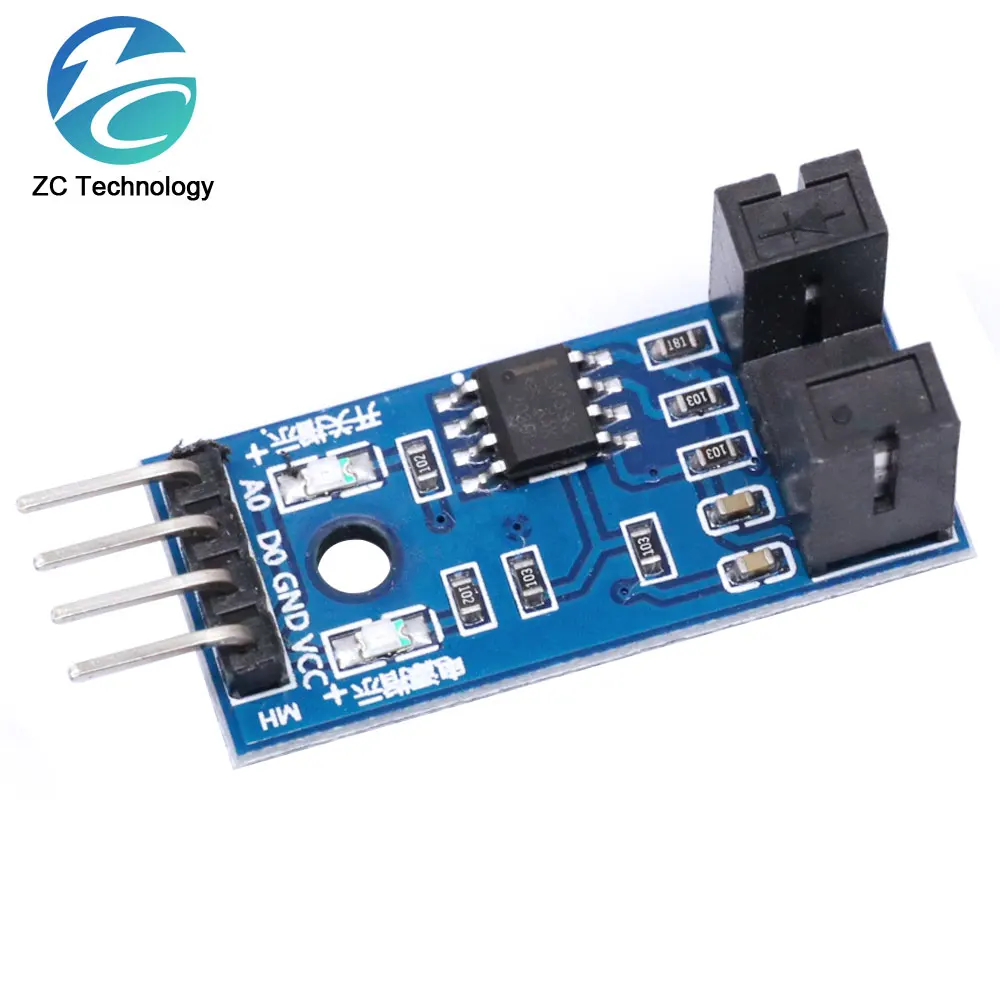 1/5/10PCS speed sensor Tacho sensor Slot-type Optocoupler Tacho-generator Counter Module for Arduino for Raspberry pi