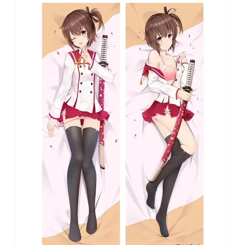 180cm Anime Toji No Miko Pillowcase Cartoon Pillow Eto Kanami Galgame Character Customize Bedding Cushion Gift Long Pillowcase