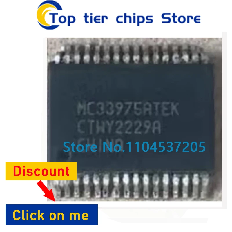 5Pcs/Lot MC33975ATEK MC33975 SSOP32 100% new