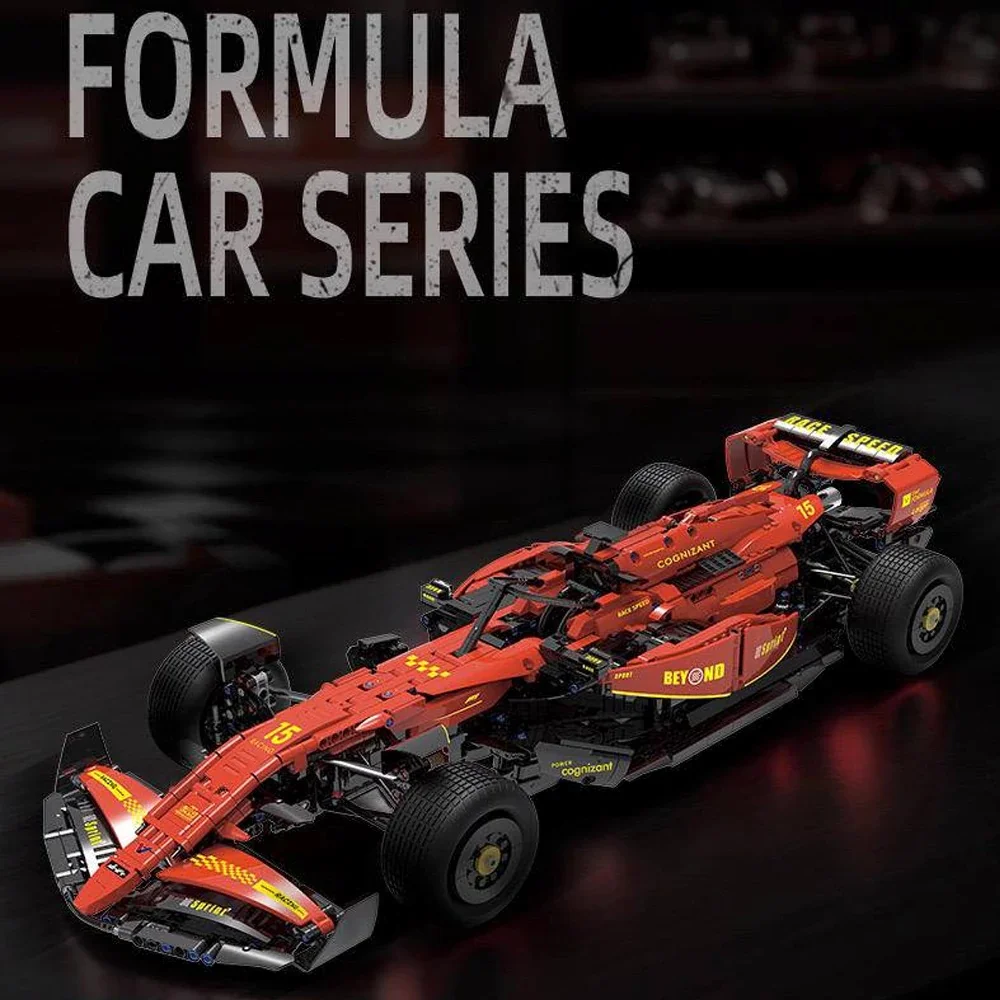 

2361 шт. MOC Technology Martin F1-Formula автомобиль масштаб 1:8 строительные блоки набор моделей Коллекционная сборная игрушка в подарок для взрослых и детей