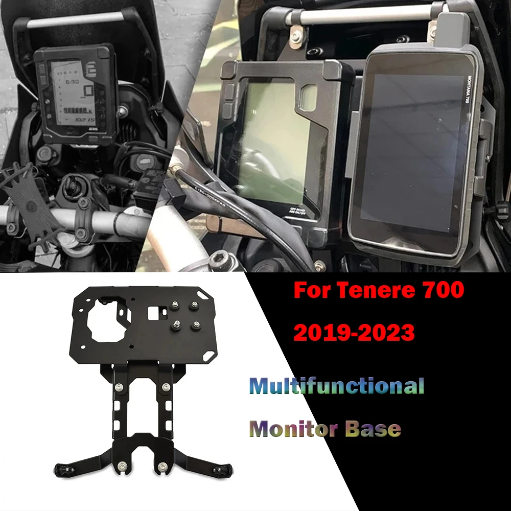 

Для Tenere 700 2019-2023 Tenere700 T 700 навигационный держатель для мобильного телефона Многофункциональная база монитора GPS-стабилизация