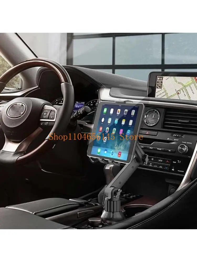 

5asd Регулируемый универсальный автомобильный подстаканник на гибкой стойке с креплением GPS-кронштейн для планшетного телефона