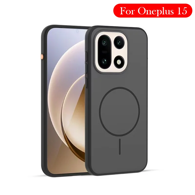 

Микроматовый чехол для Oneplus 15, задняя крышка с подушкой безопасности для ONEPLUS 15, 5 г