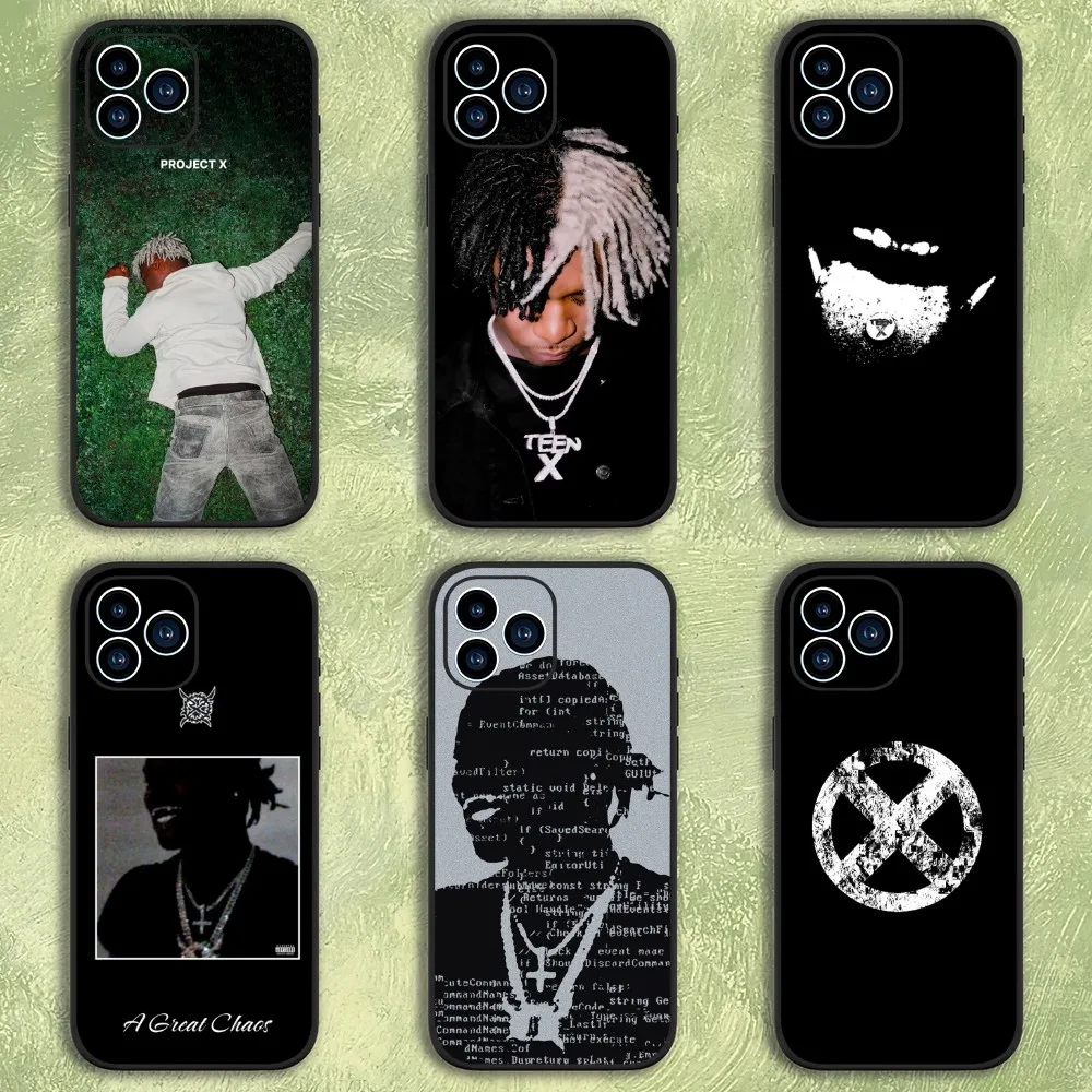 Ken Carson Rapper A Great Chaos Phone Case For iphone15 14 13 12 11 Pro Max Mini X 7 8 Soft Case