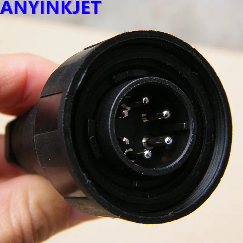 for Domino 13503 Plug IP68 6 Way Cable Mounting for Domino A100 A200 A300 E50 A100+ A200+ A series GP inkjet coding printer