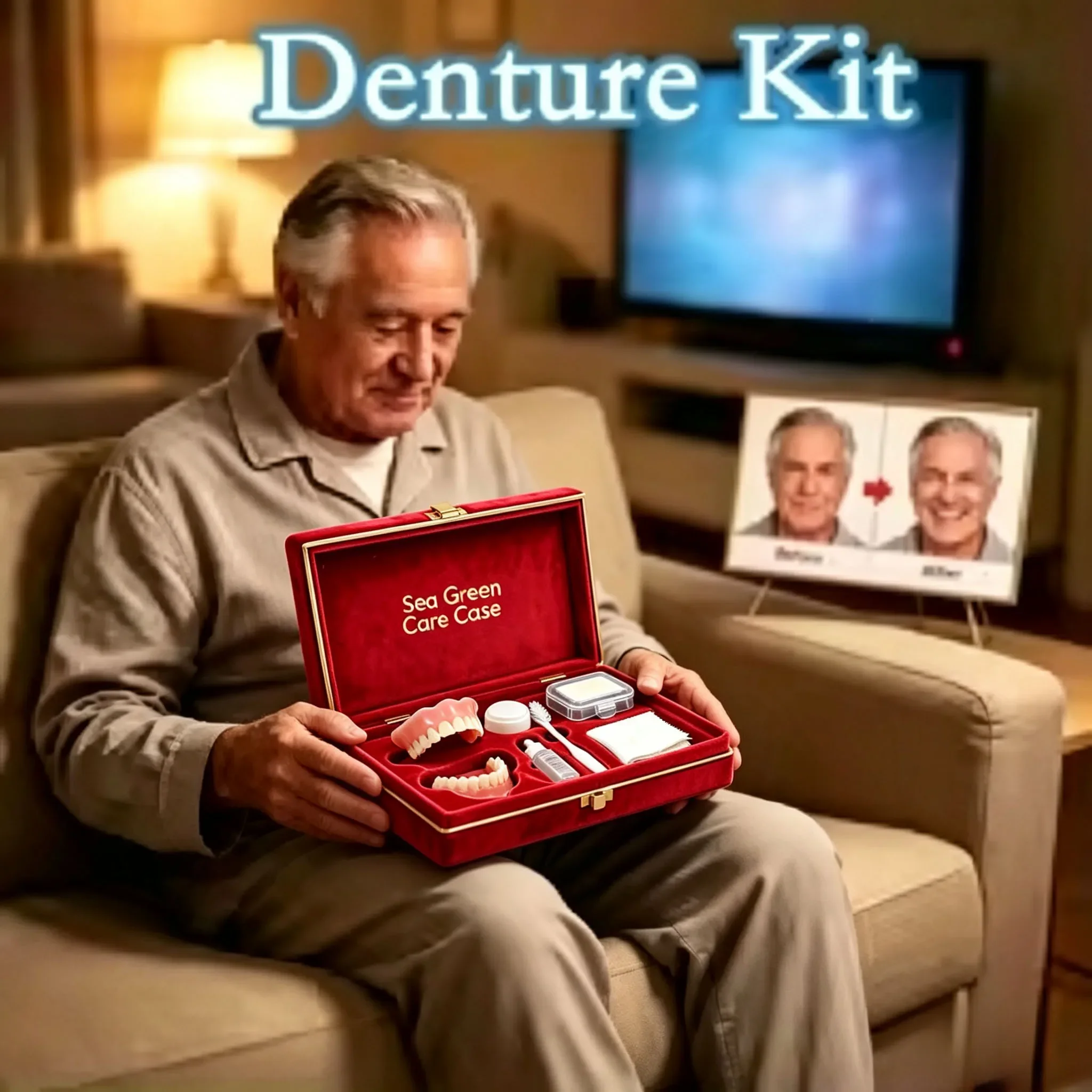 2026-deluxe-denture-care-kit-with-full-false-teeth-set-premium-storage-box-cleaning-accessories