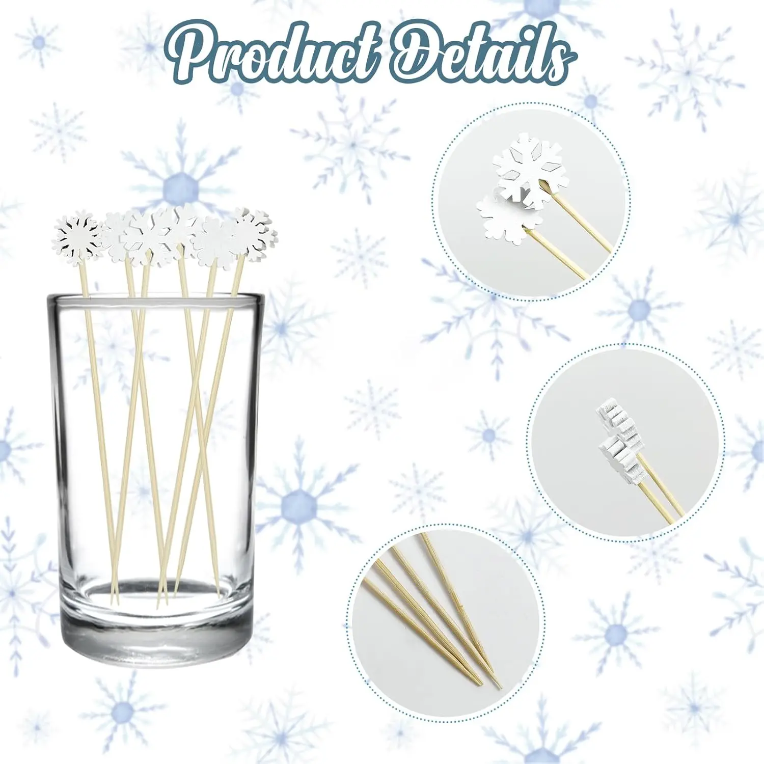 أعواد طعام فواكه ناتال، باباي نويل، فلوكو دي نف، بونيكو دي نف، مسواك كوكتيل، قطعة علوية للكب كيك، ديكورنا دو بارتي، 50