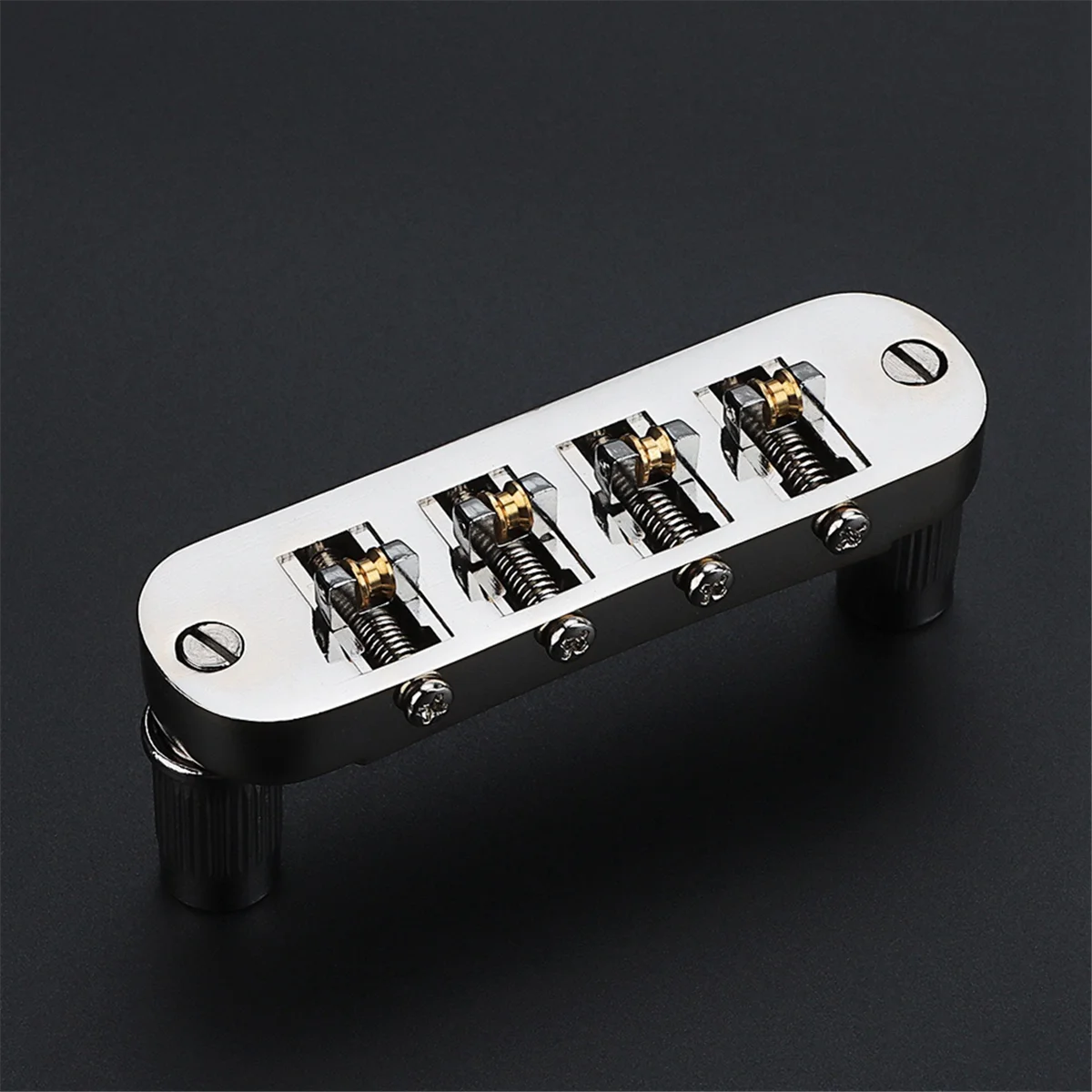 Tune-O- Roller Saddle Guitar Bridge for LP SG 4 String Guitars Electric Guitar-AA85