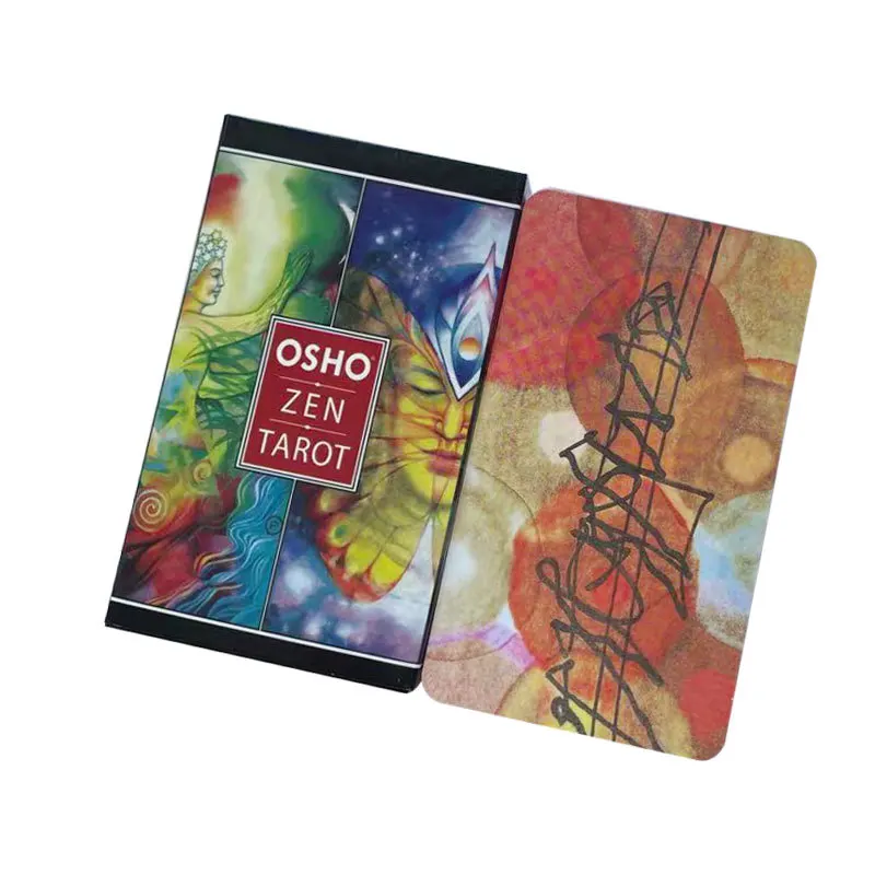 New Osho Zen Tarot Cards PDF Guidebook English Version Oracle Deck Board Game For Party