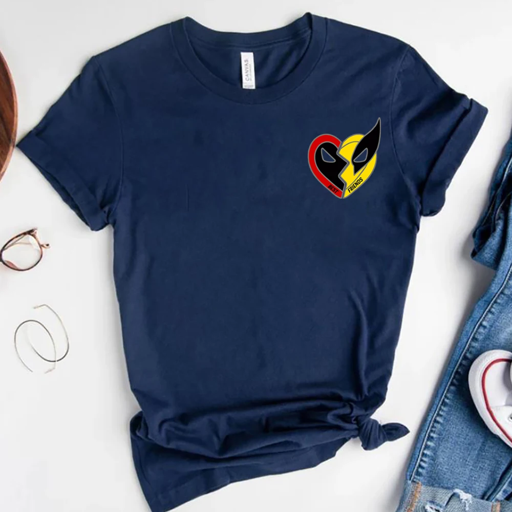 Dead Poo and Wolverine Movie 2024 Shirt Funny Best Friends Logan and Wade Bestie Couple Tee Cool Superhero Tshirt MCU Fans Gift