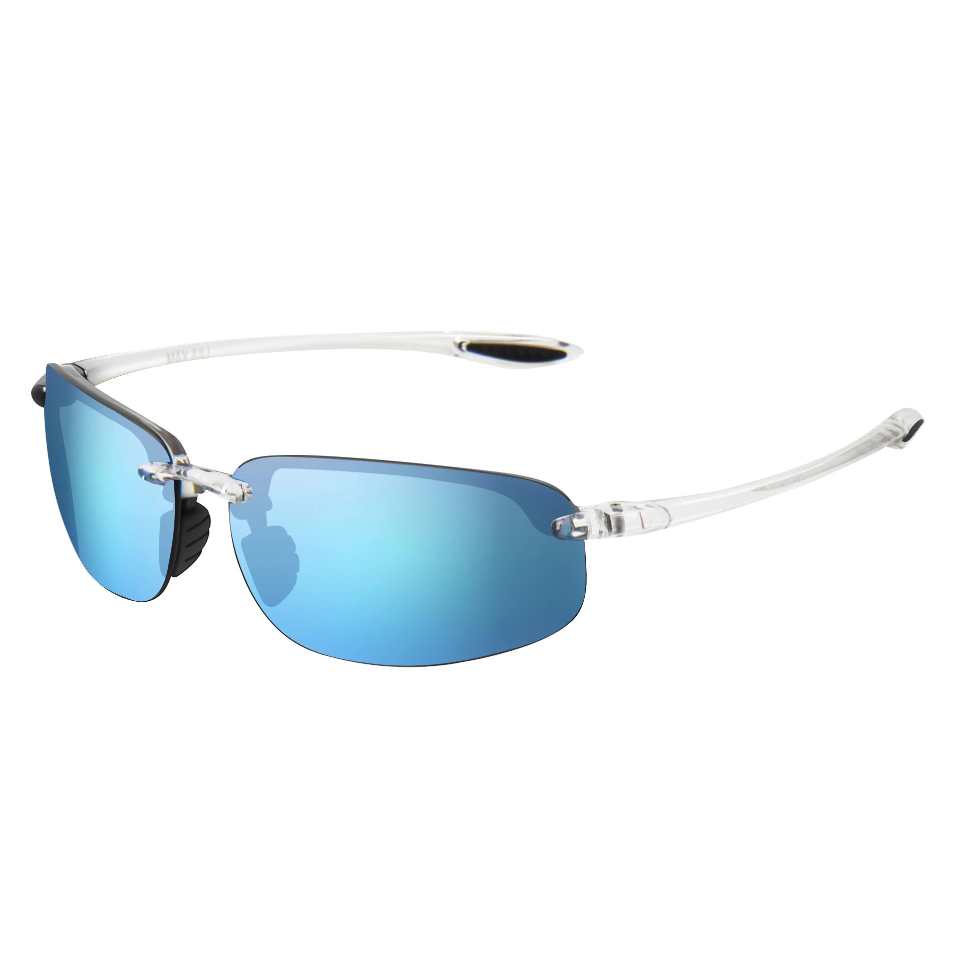 JULI Sport-Sonnenbrille für Herren und Damen, TR90, randloser Rahmen, UV400-Schutz für Radfahren, Laufen, Angeln, Baseball, Fahren, 8001 – Detail 28