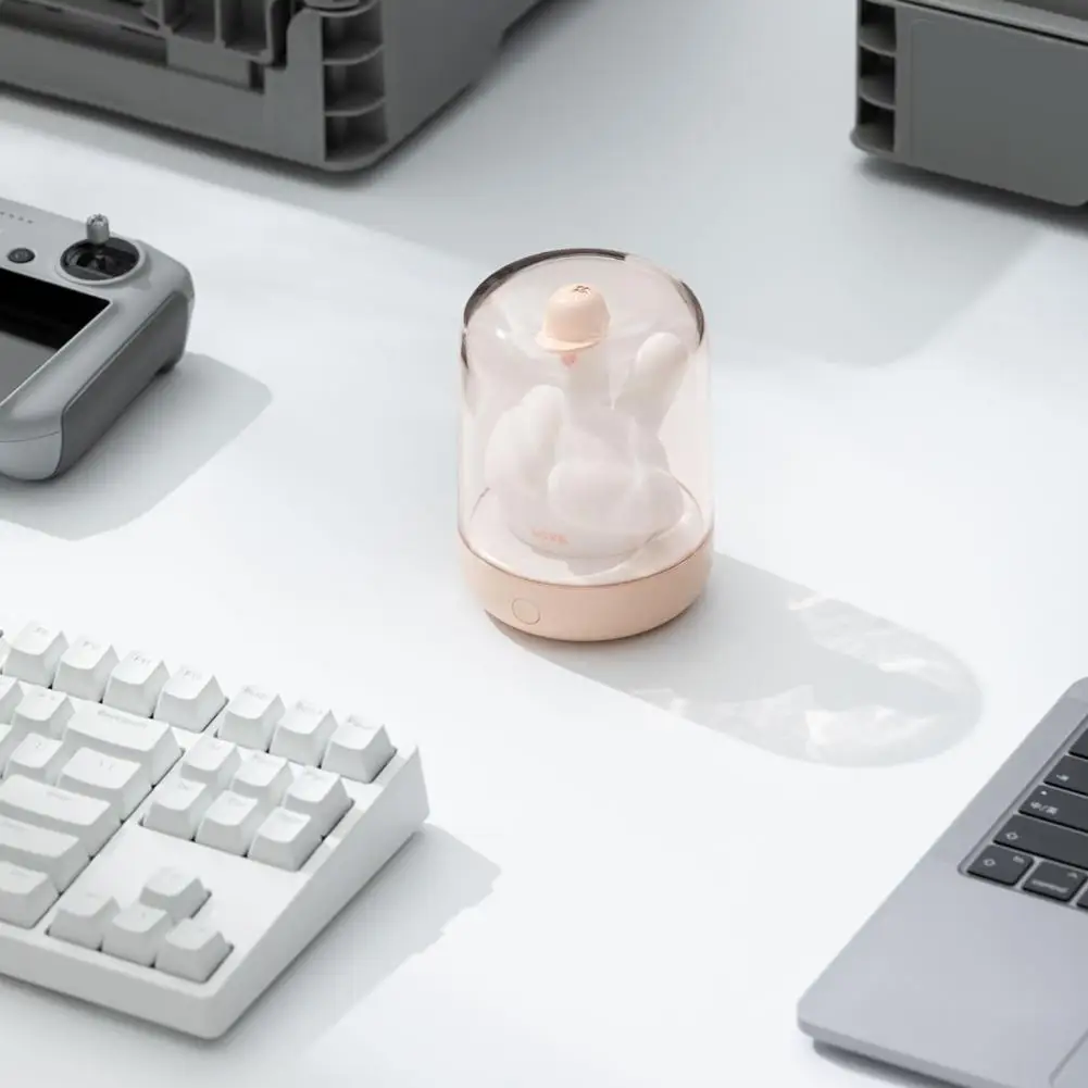 Luz Nocturna compacta recargable por Usb, luz Led regulable con Control de sincronización inteligente para brillo suave, parpadeo, mesita de noche libre
