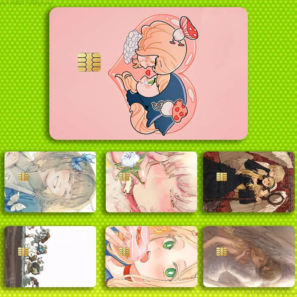 

D-delicious in dungeon Credit Card Skin Stickers for Bank Card Bus Metro Card Sticker Waterproof Women Gift