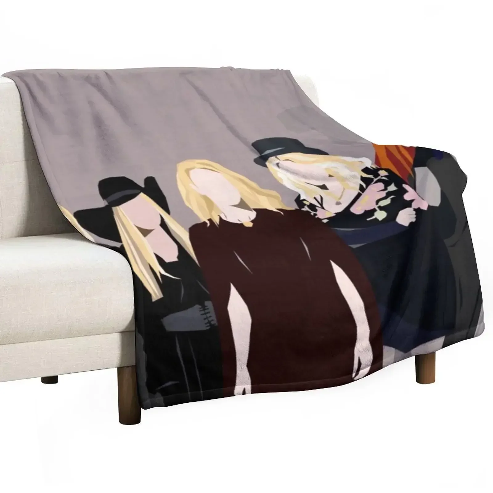 Witches 2.0 Throw Blanket Soft Bedroom Blanket for Night Sleeping
