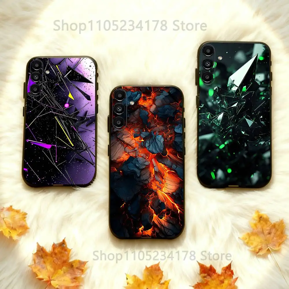 

Carbon Fiber Pattern Painting art Phone Case Silicone Soft For Samsung Galaxy A73,31,32,72,41,53,52,71,22,5G,Note,J7,8,9
