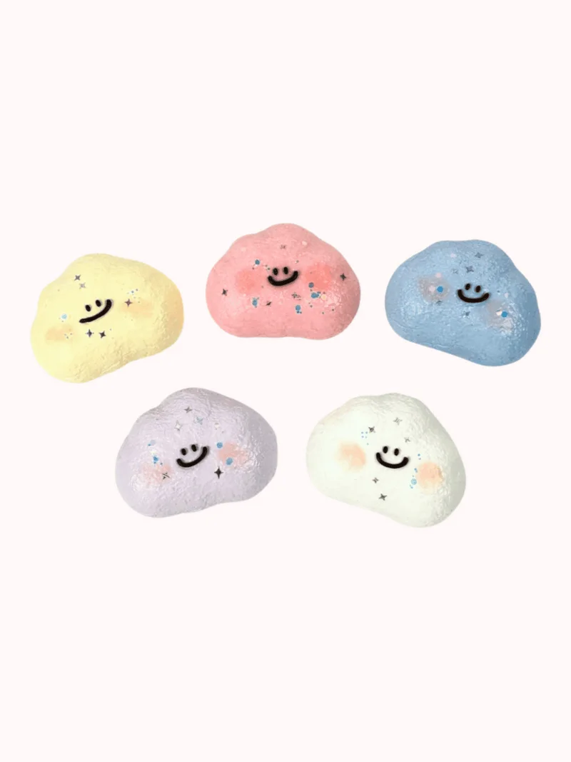 

Food Grade Silicone Smiley Cloud Handmade Taba Squishy Toy