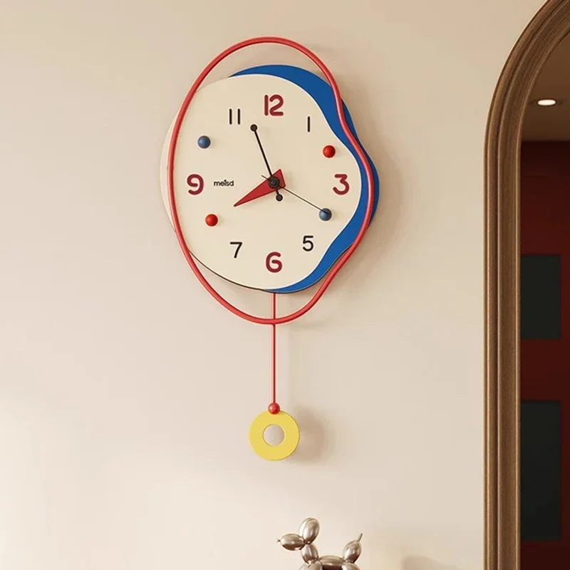 

Design Restaurant Wall Watch Digital Living Room Luxury Modern Clock Wall Fashion Bedrooms Relogio De Parede Home Decoration
