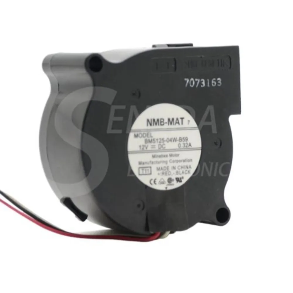 For NMB bm5125-04w-b59 5cm 5025 12v 0.32a drum wind machine projector cooling fans