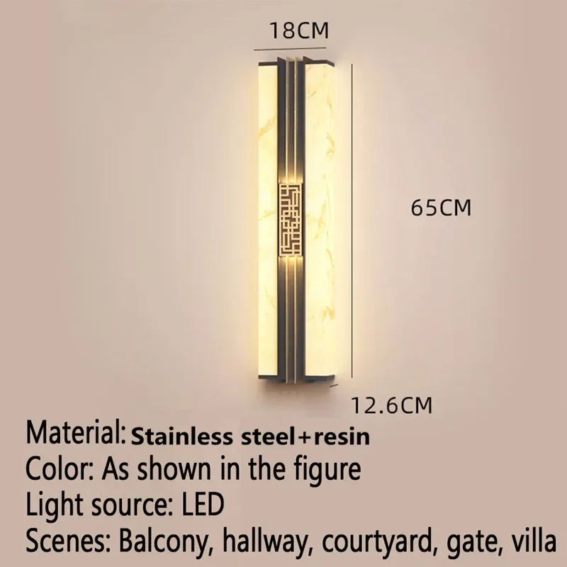 BERTH Contemporary LED Outdoor Wall Lamps Electric Simplicity Waterproof Balcony Hallway Courtyard Villa Gate Hotel