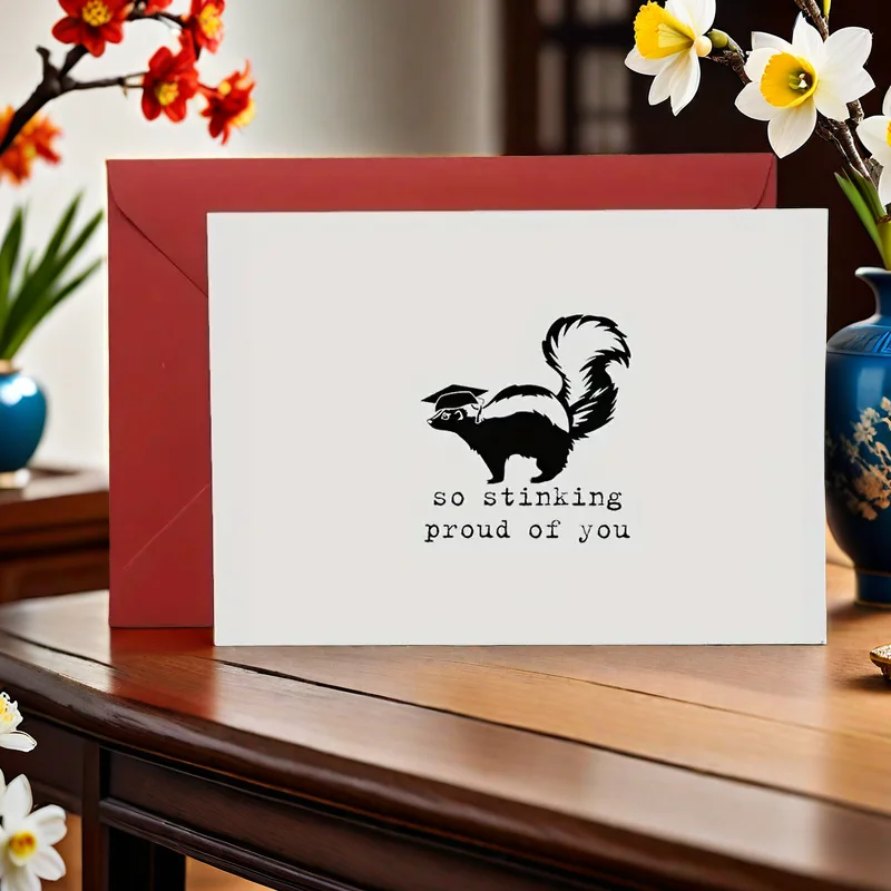 

Mother's Day Birthday Card Happy Holiday Greeting Card Creative Your Baby Message Greeting Card Red Envelope Student Graduation