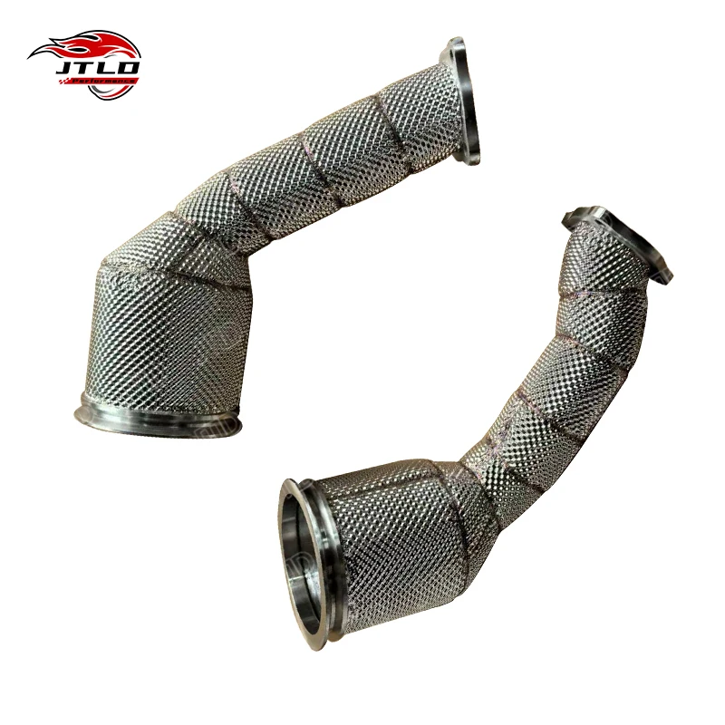 For Audi RS4 B9 RS5 B9 Without OPF Stainless Steel 304 Downpipe
