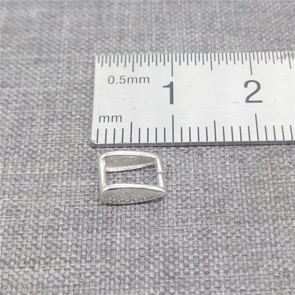 5 Pieces Teardrop Pinch Bails in 925 Sterling Silver for Pearl Bead Pendant Charms