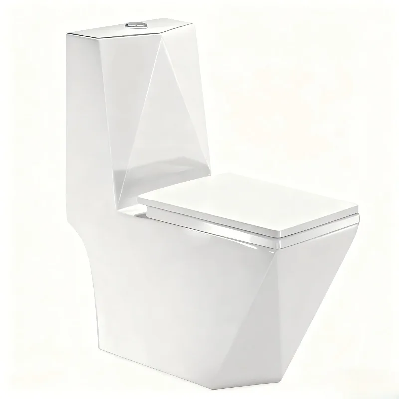 Middle East diamond gold toilet electroplated ceramic super vortex water-saving