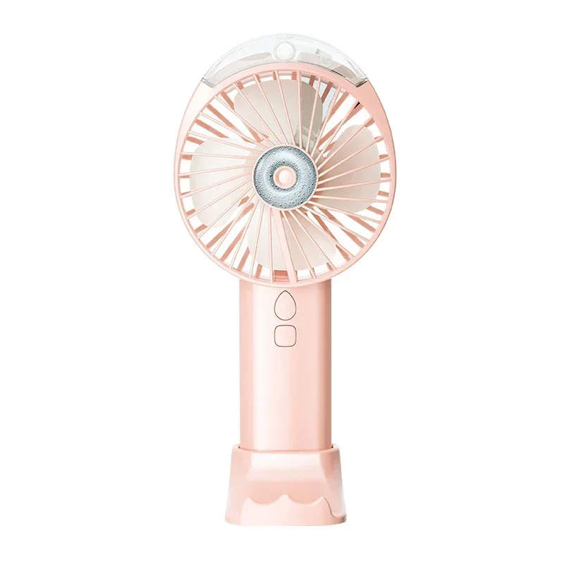 Spray fan mini usb charging student dormitory bed office desktop quiet portable small