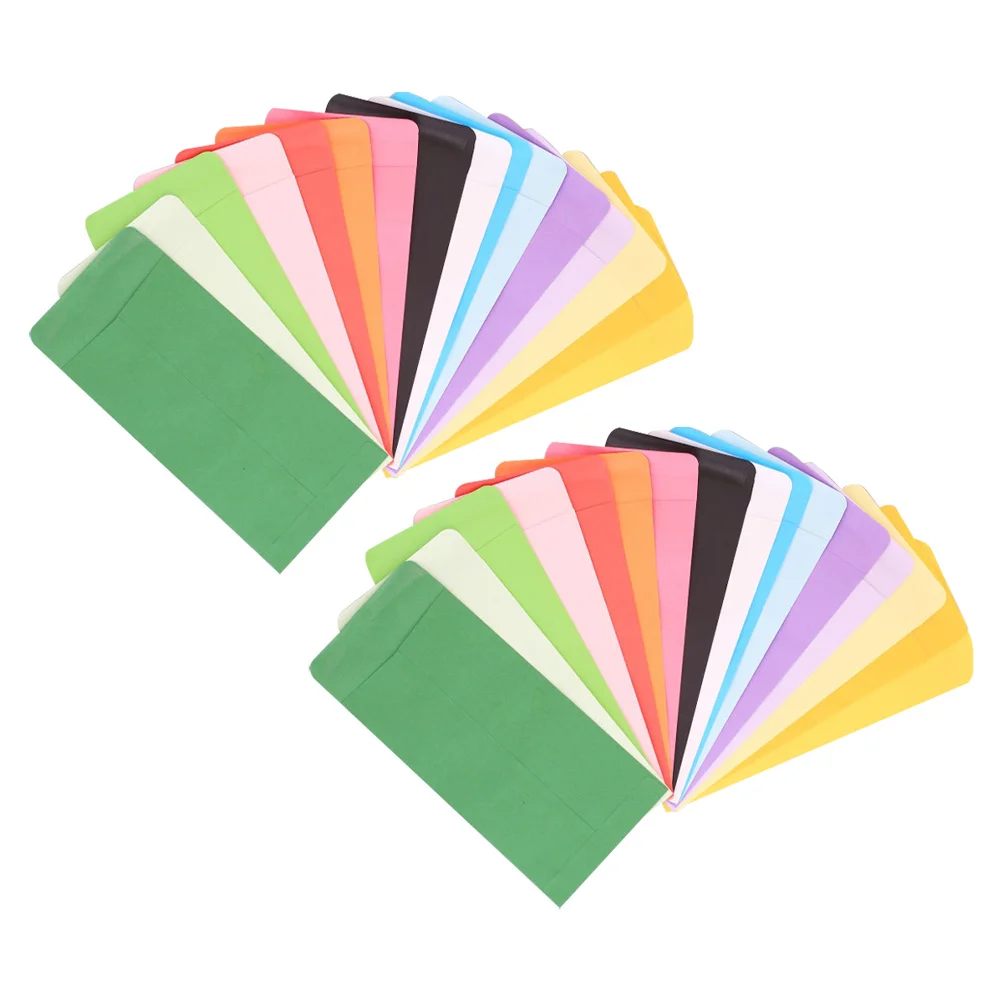 

50Pcs Cash Envelopes Paper Envelopes Budget Savings Organizer DIY Storage Pouch for Money Tips Bills Coins Cash Organizer