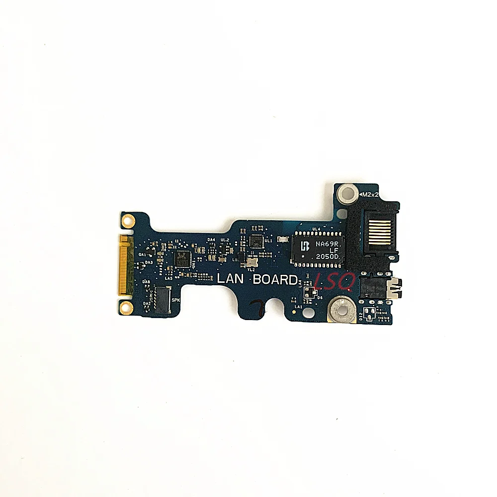 LS-L651P For Dell G16 7620 G15 5520 5521 Audio Ethernet LAN PORT IO Board 100% Test OK