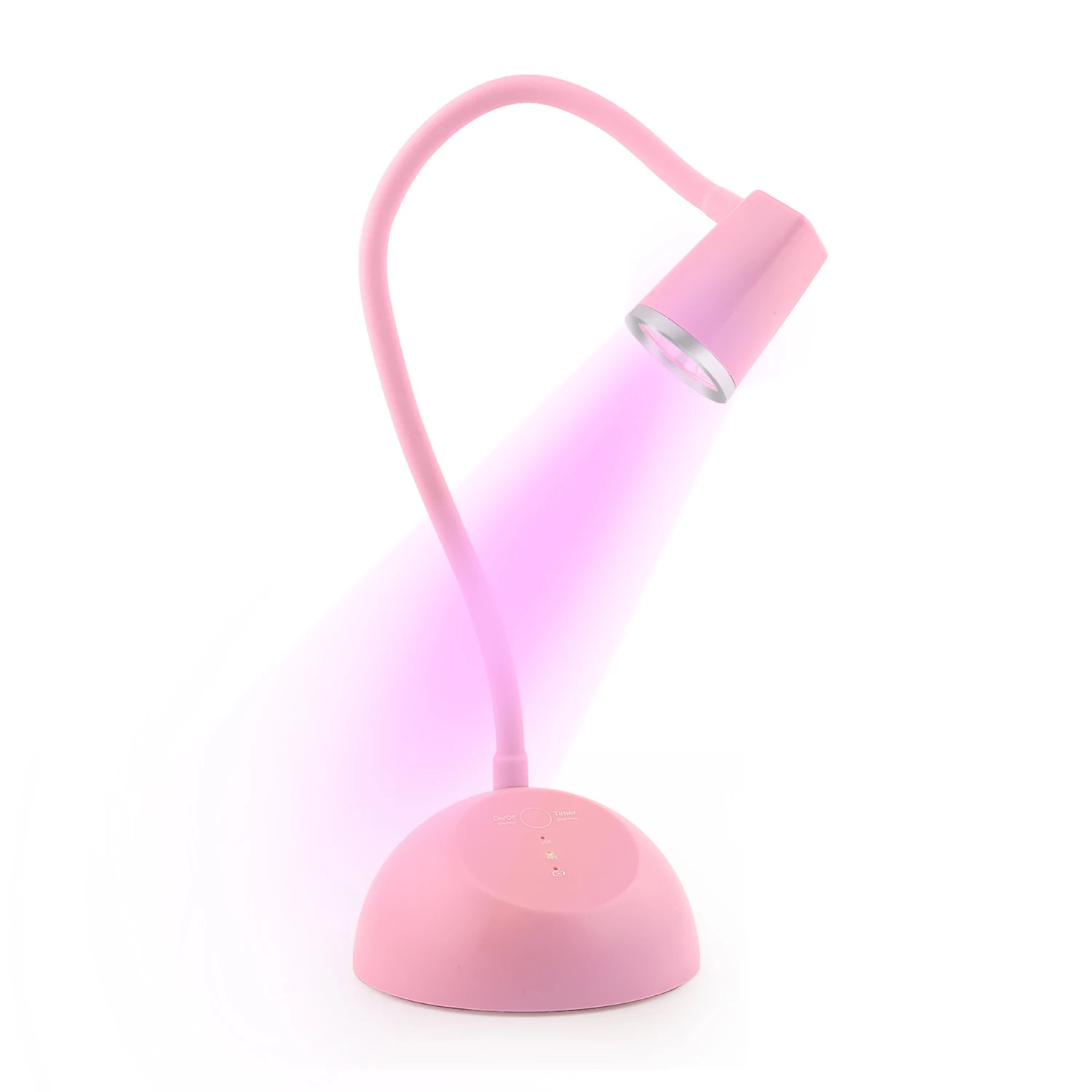 เดสก์ท็อปแบบชาร์จไฟได้ Focused Beam เครื่องเป่าเล็บแบบพกพา 18w เล็บ UV LED โคมไฟเจลบ่มพร้อม Touch Sensor