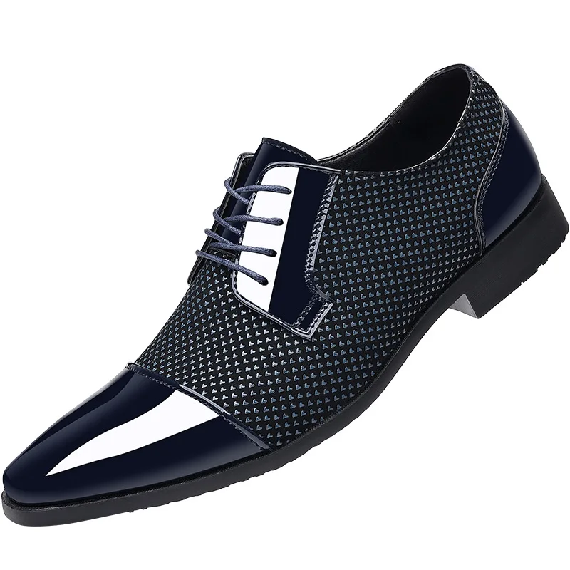 Oxford Shoes for Men Black Dress Shoes Patent Leather Formal Office Shoes Men Zapatillas De Hombre Chaussure De Homme