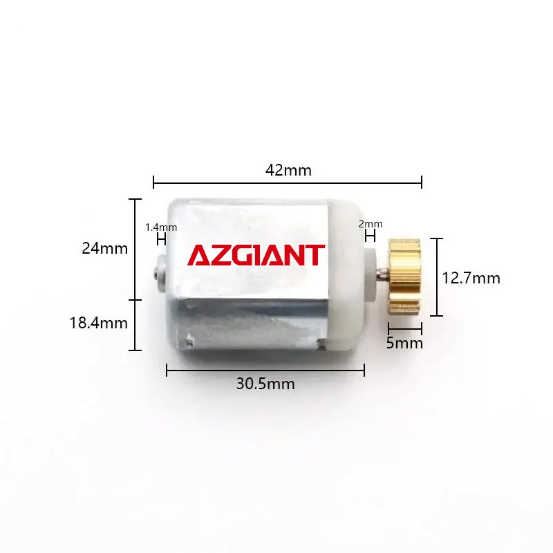 

AZGIANT Car Trunk Latch Lid Lock Release Motor For Peugeot 307 Tailgate/307 SW III/206 sw/607/208 Tailgate 12V 14 Teeth