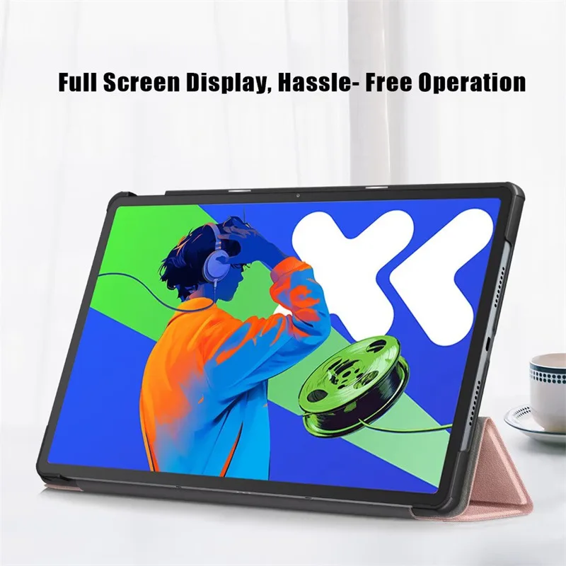 Für Lenovo Xiaoxin Pad Pro Tablet 25 Schutzhülle 12,7 Zoll Dreifach faltbare Lederhülle – Detail 4