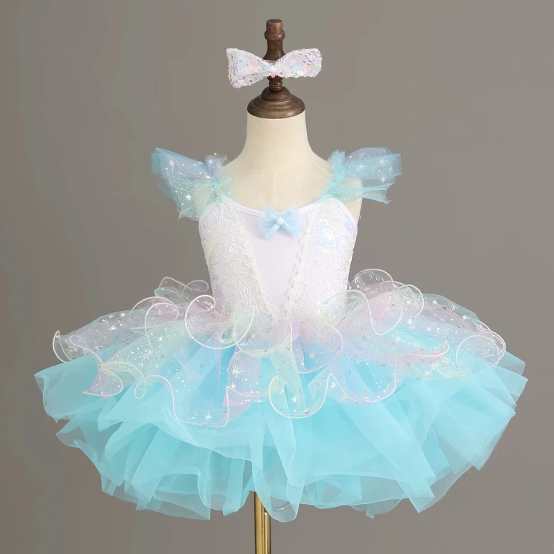 

Professional Ballerina Ballet Tutu for Child Girls Toddler SwanLake Dancing Dress Kindergarten Carnival Princess Dance Dresses
