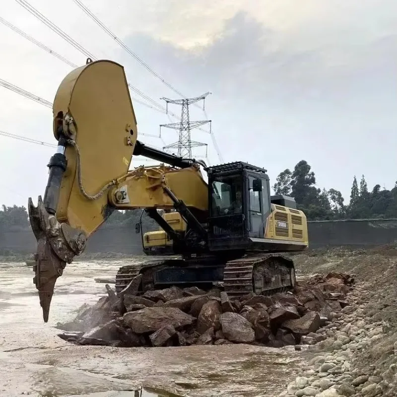 Bagger Rock Ripper Boom und Arm Strong Boom Graben und Brechen und Bewegen Ton Rock Ripper