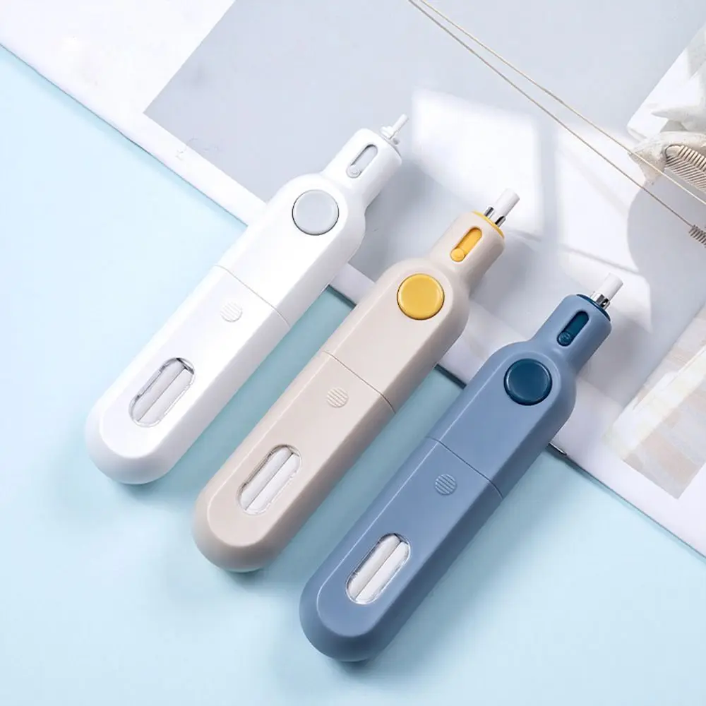 Less Rubber Debris Electric Eraser with Refills Core Replacement Leave No Mark Pencil Wiping Eraser‘ Traceless Labor-saving