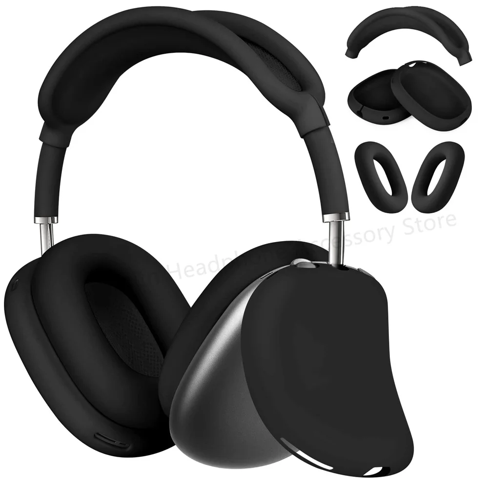 ใหม่เคสป้องกันแบบ4 in 1สำหรับ Apple airpods MAX 2020หูฟังแผ่นรองหูชุดอุปกรณ์แผ่นรองหูสำหรับ airpods MAX