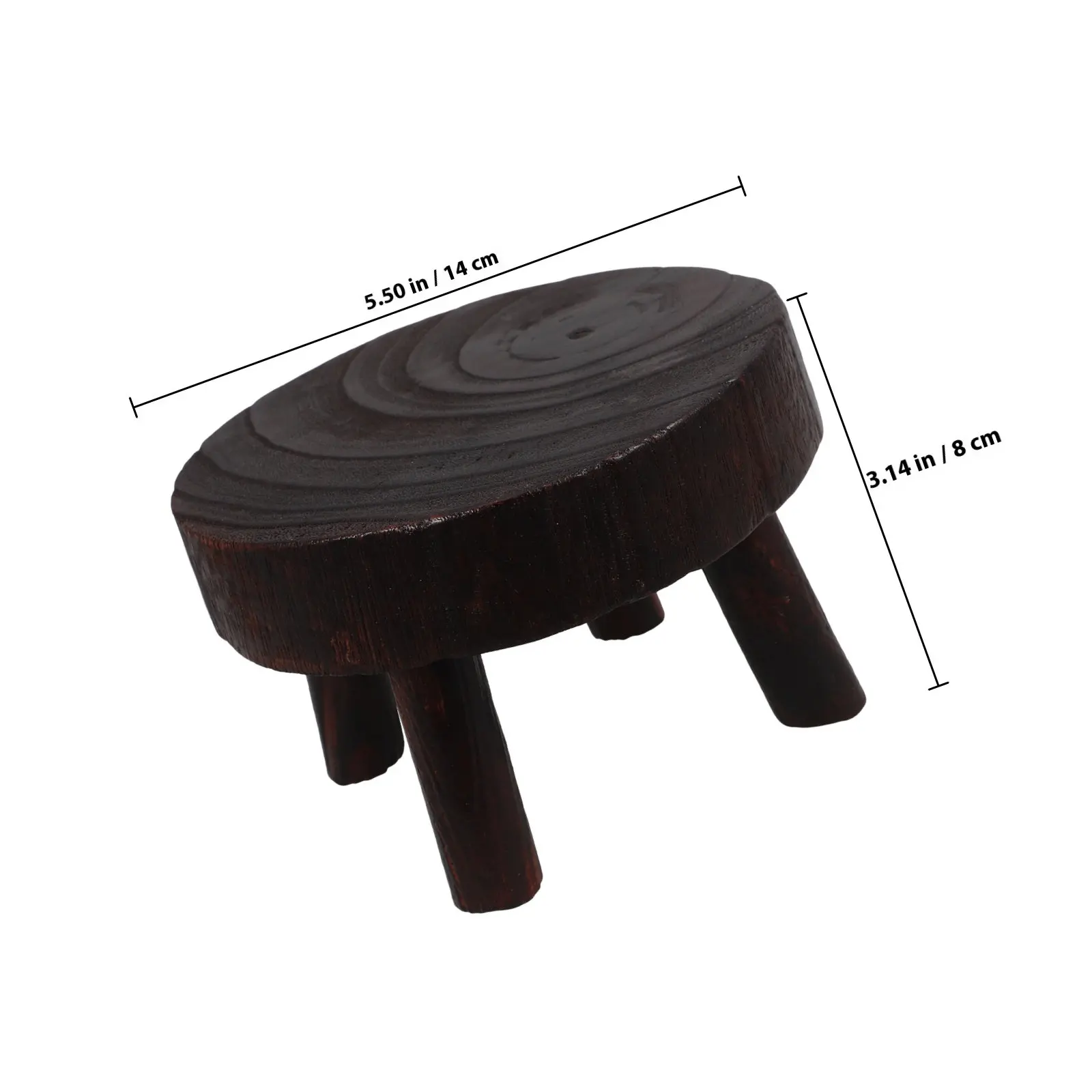 Wooden Flower Pot Rack Sturdy Solid Wood High Stool for Succulent Plants Balcony Garden Decorative Plant Stand Holder Indoor