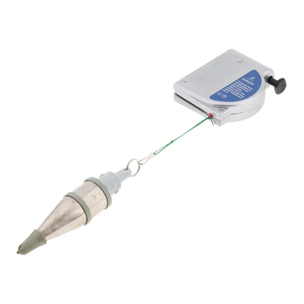 

Plumb Bob Setter w/ Steel Reinforced Pin Striker Level Vertical Test Device