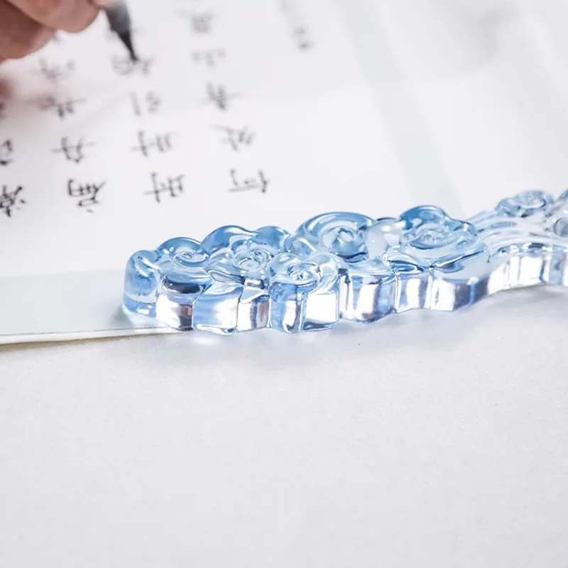 Creative Cloud Shape Paperweight Chinese Calligraphy Ink Painting Colorful Paper Weight Useful Paper Pressing Tools