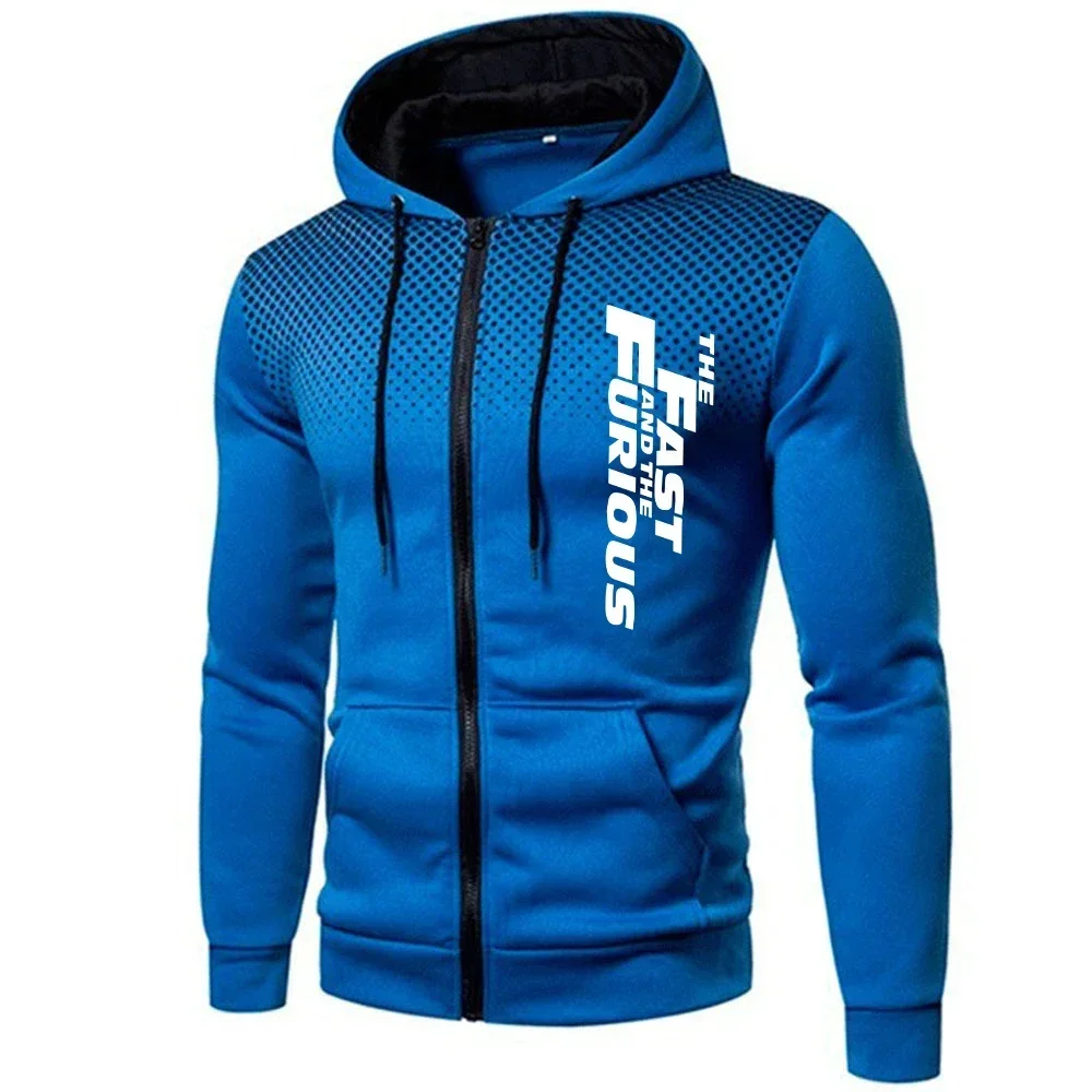 Men's sportswear suit, loose-fitting dress with a pullover, a single piece, equipped with zipper closure, casual daily wear, spe