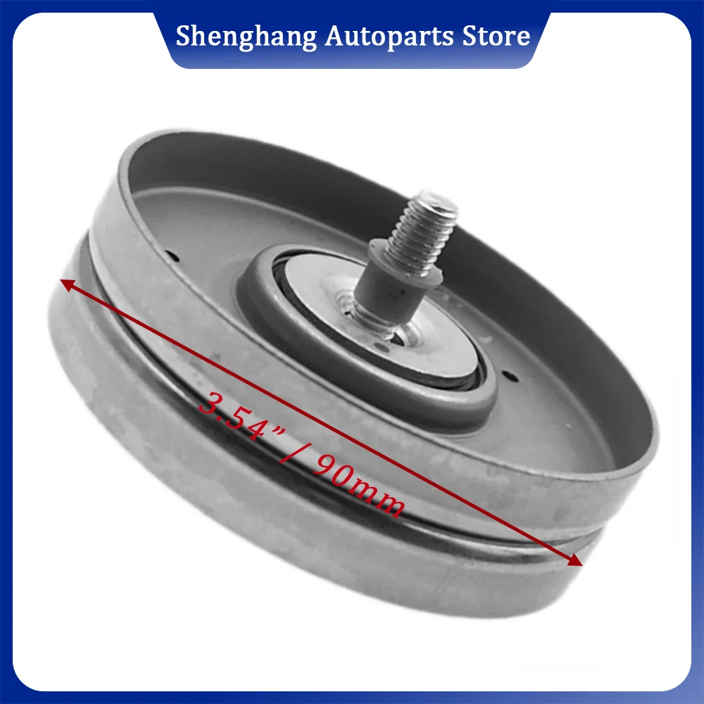 06H903341D Generator Driven Belt Ldle Pulley 06H903341C For Audi A4 S4 A5 S5 Q5 Seat Exeo VW Amarok Camper Transporter