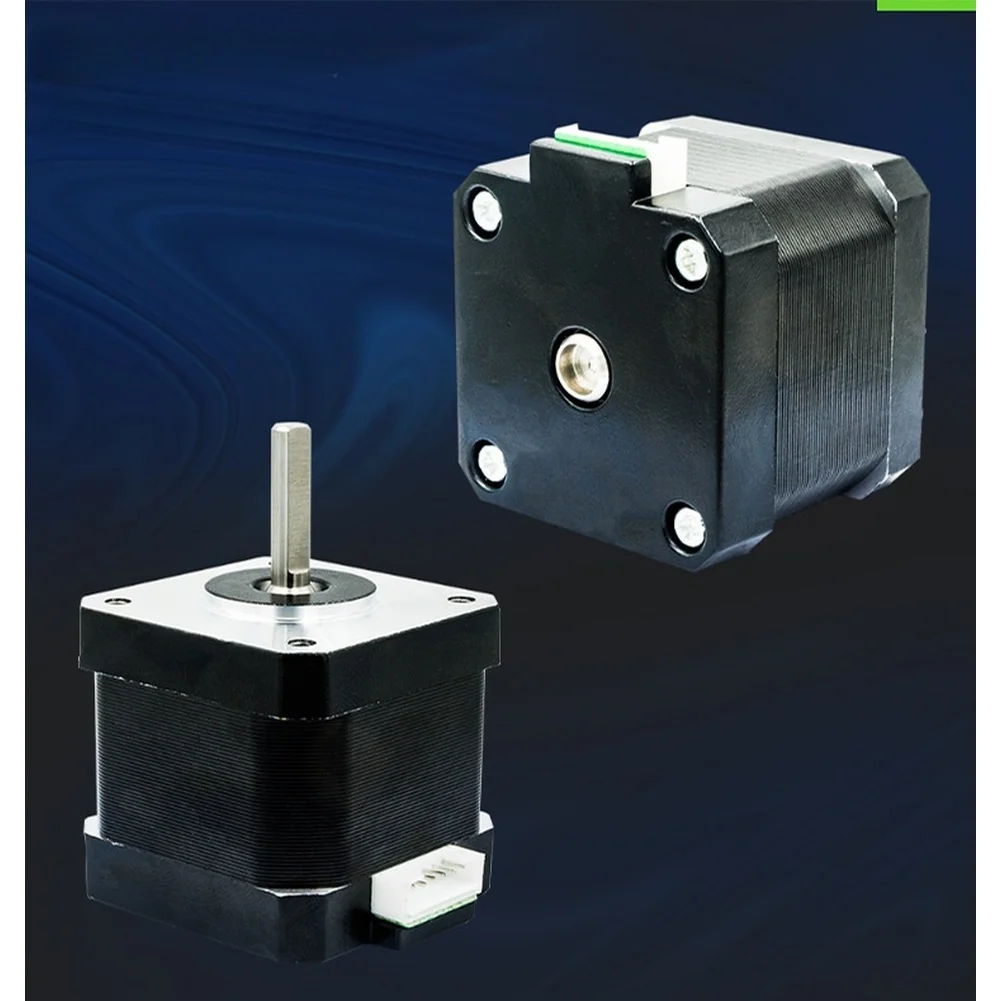 42 Stepper Motor 1.5A 2 Phase 4 Wire Stepper Motor With Magnetic Column Hole D-shaft For CNC 3D-Printer Engraving Machine